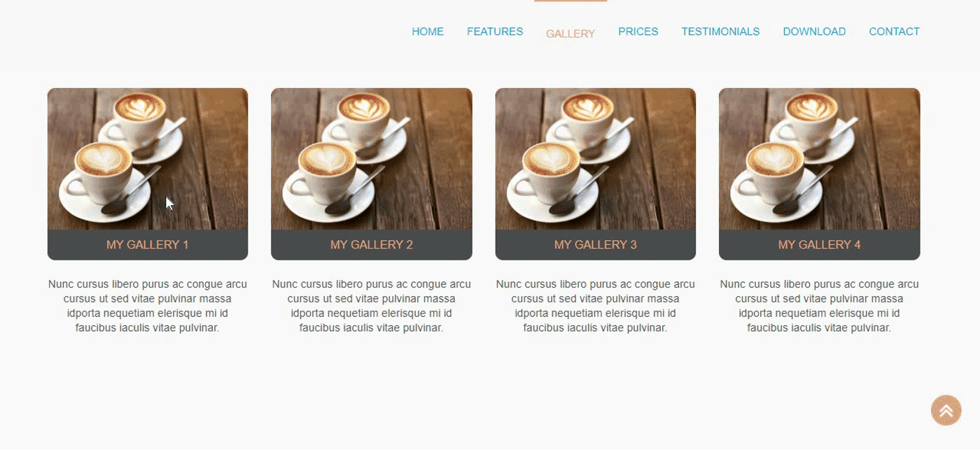 UI ux Web Design  Website animation  svg Coffee interactive Responsive web development 