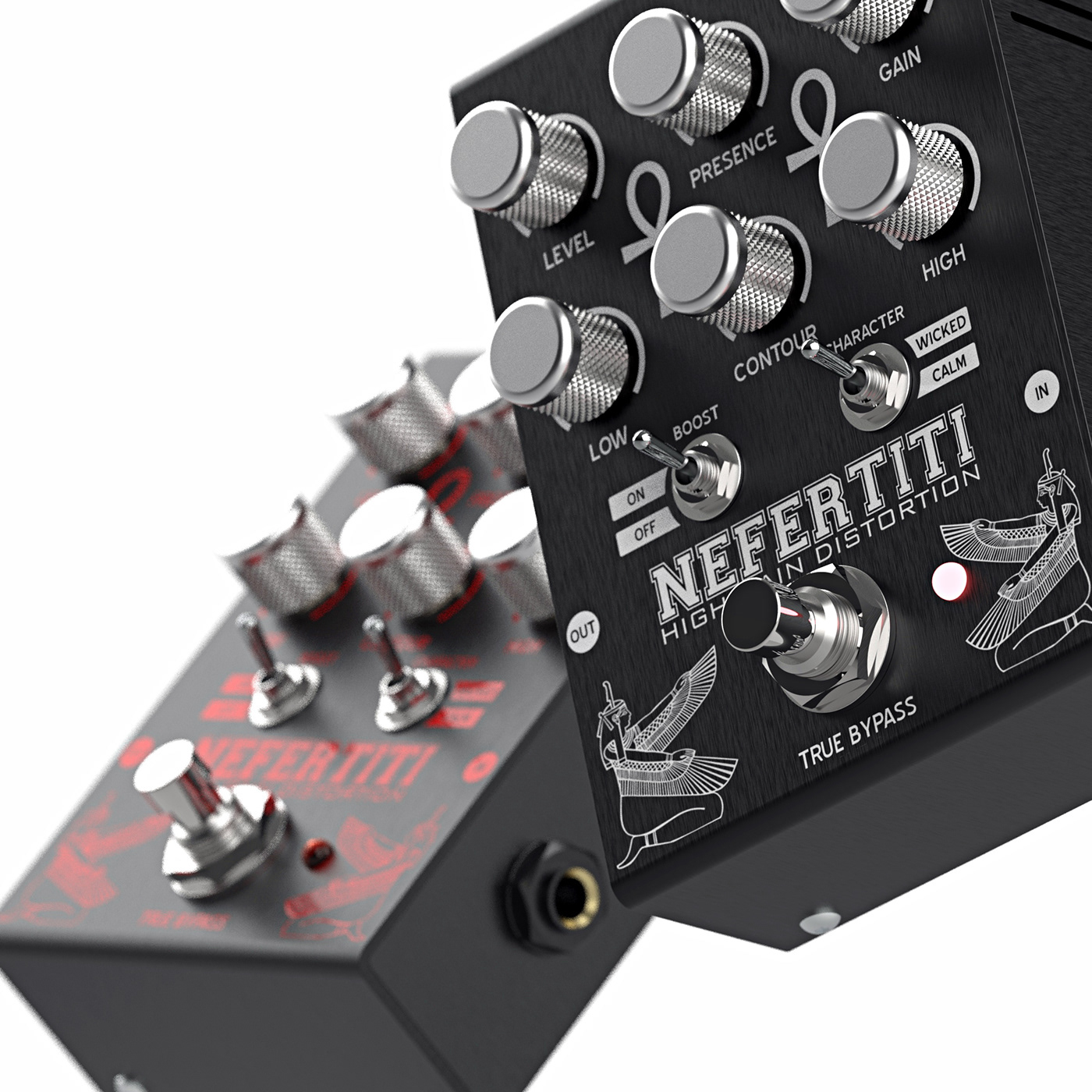 3drender guitar effects keyshot productdesign Solidworks distortion effect Guitar Pedal Overdrive PedalEffects stompbox