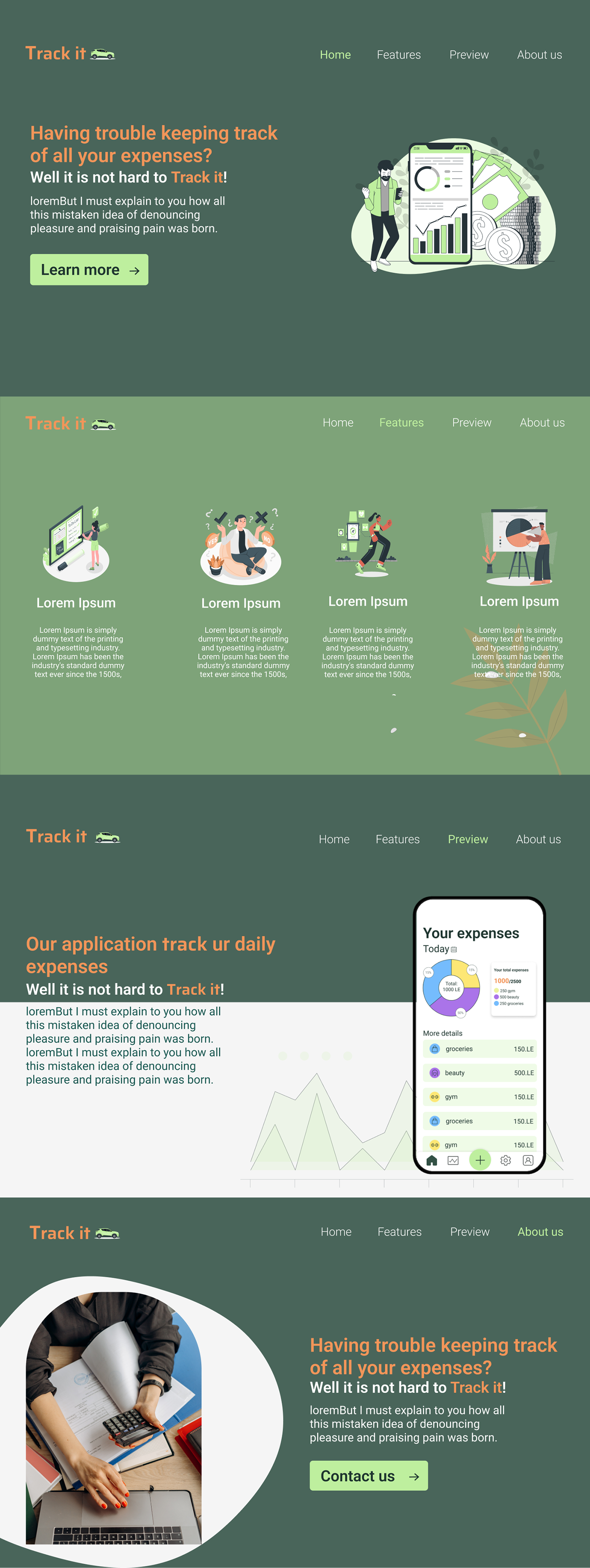 UI ux application Figma UI/UX Mobile app user interface ui design landing page app design