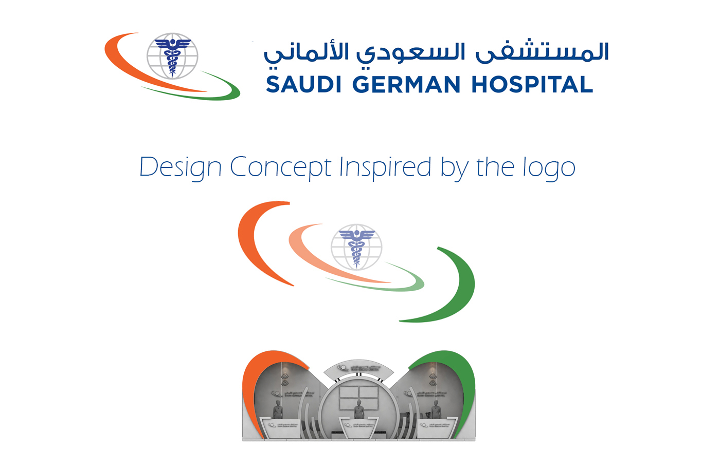 design booth Stand dubai Saudi German Hospitals