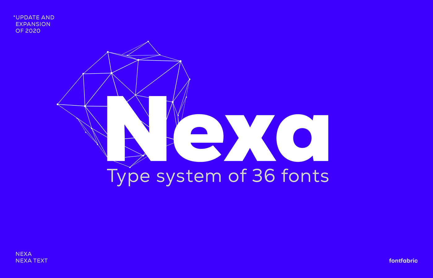 fontfabric nexa font Typeface Display text editorial Web sans serif sans
