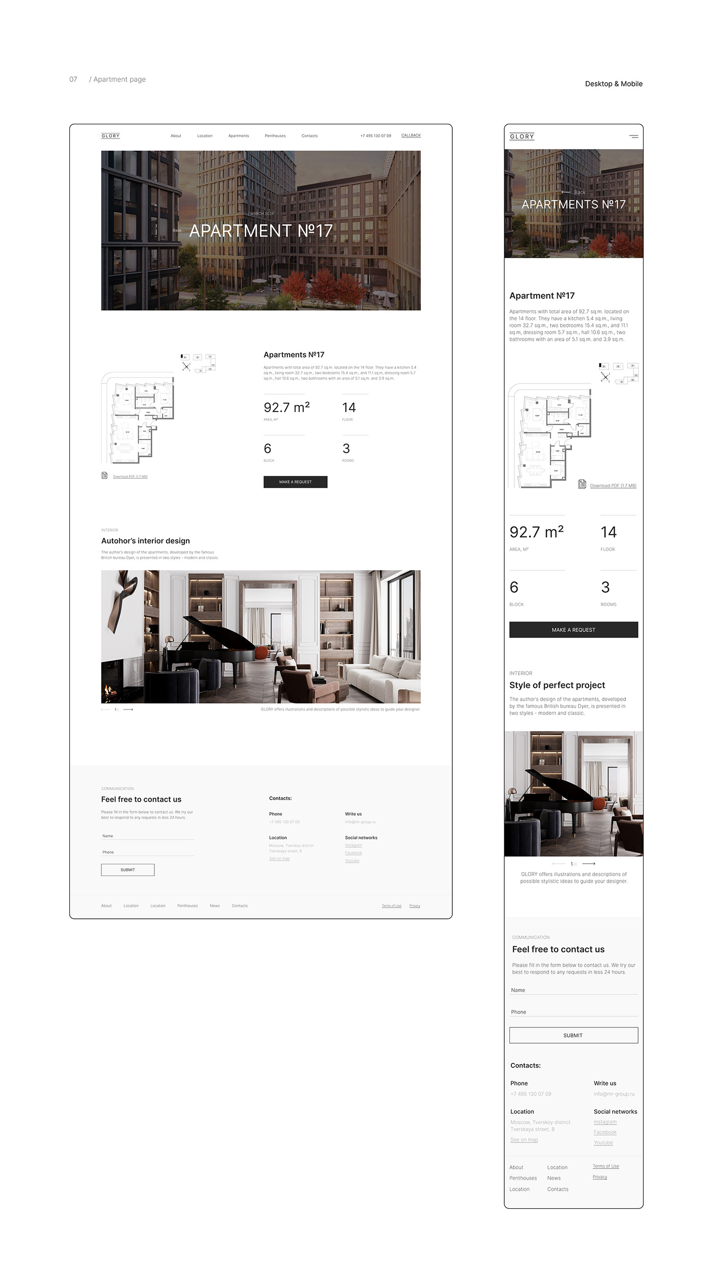 apartments real estate UI/UX UX design Web Design  Website