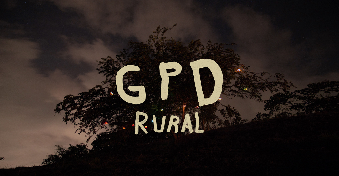rural music title sequence. Lettering. Dominicano Caribe Tropical letrero