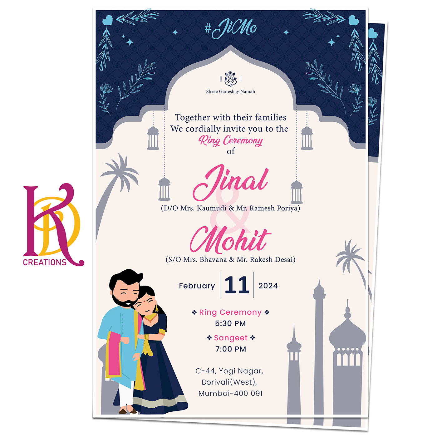 wedding invitation card Invitation wedding save the date marriage digital invitation design Graphic Designer eInvite