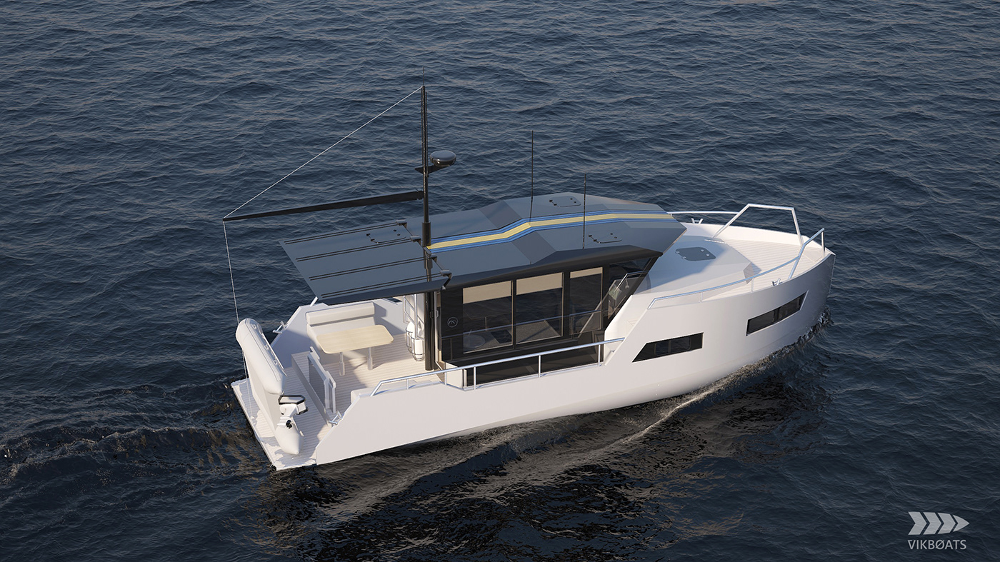 #ecofriendly #electricboats #yachtdesign  #boatdesign