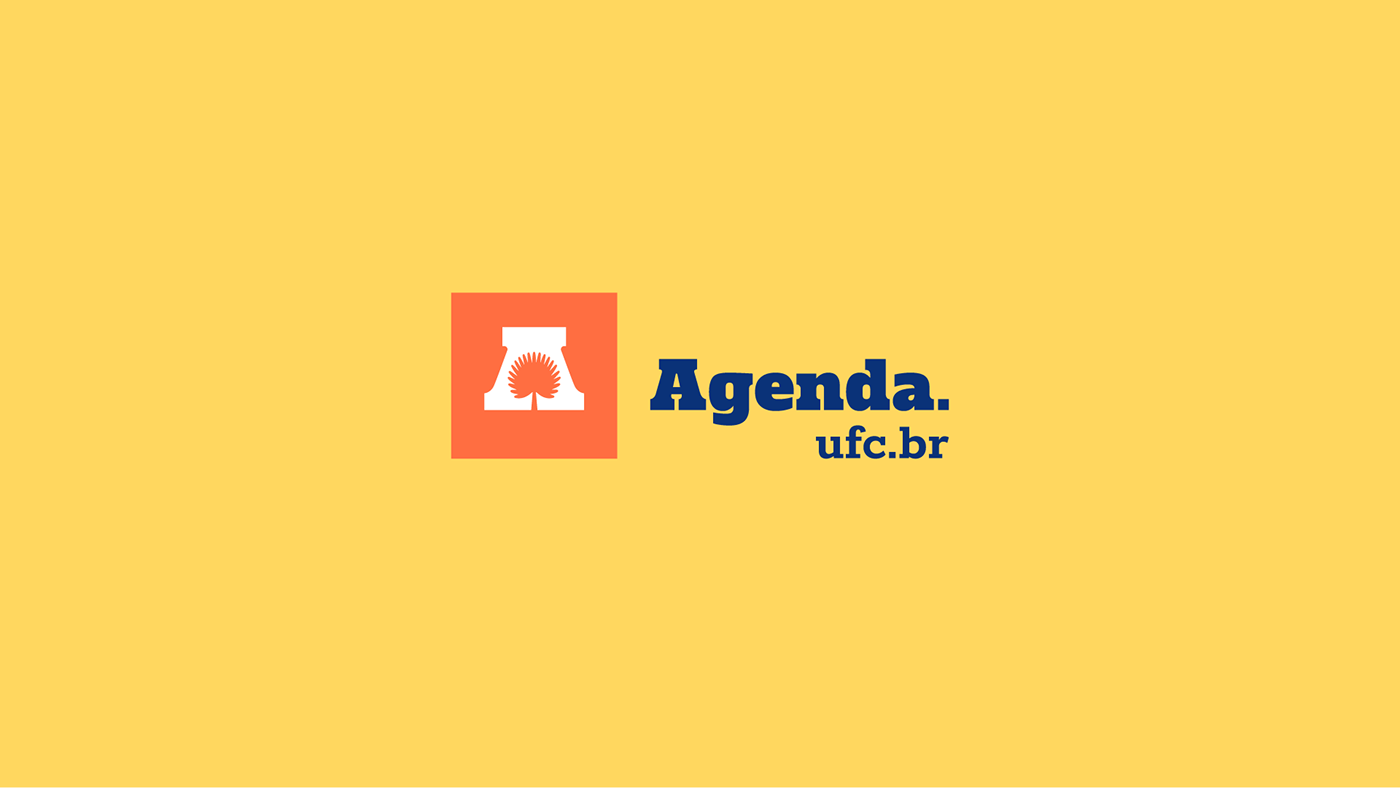 agenda ufc branding  colorful graphic design  ILLUSTRATION  logo