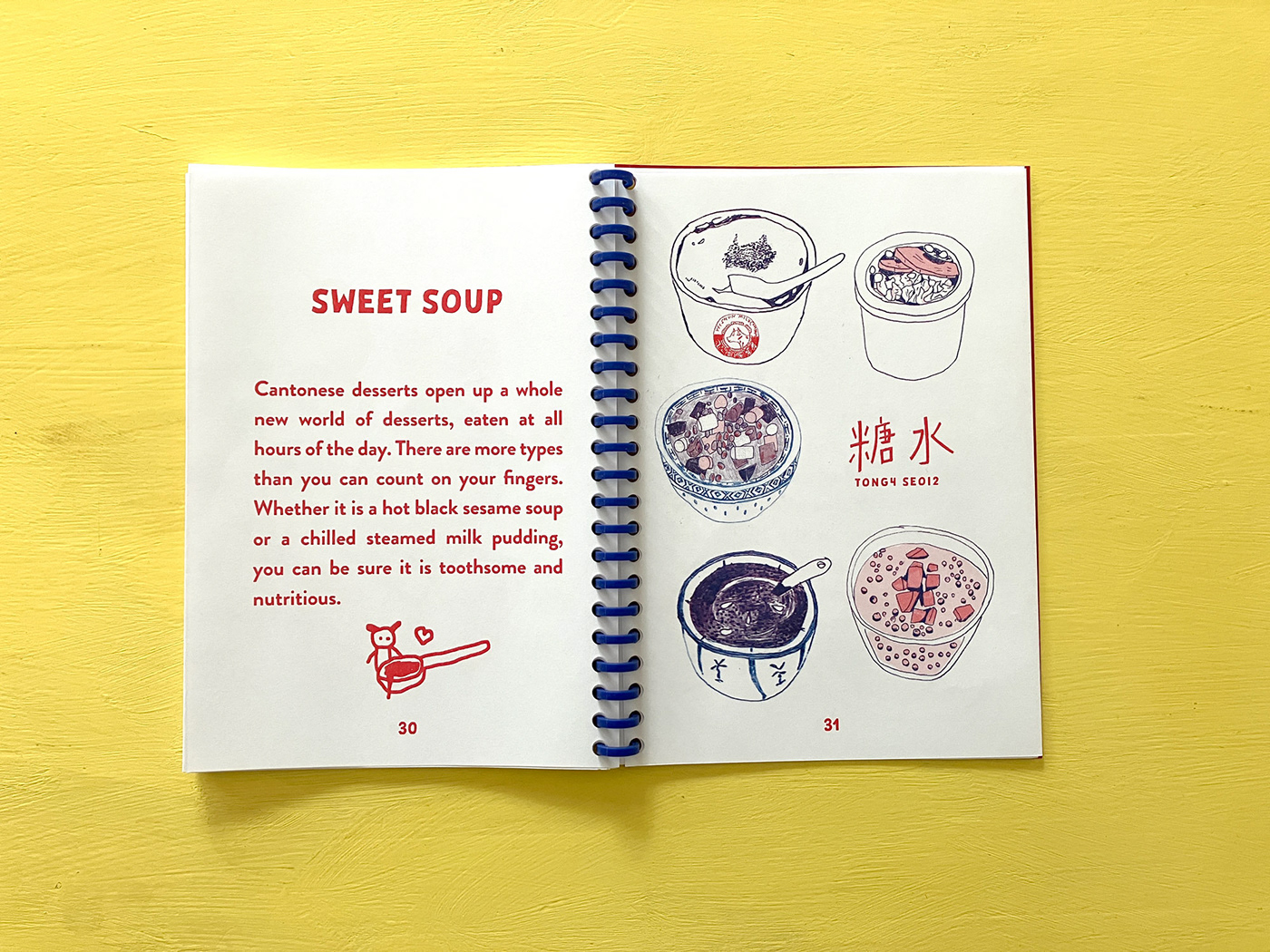 artbook book Editorial Illustration Food  food illustration hongkong hongkong food risograph Zine  Zines