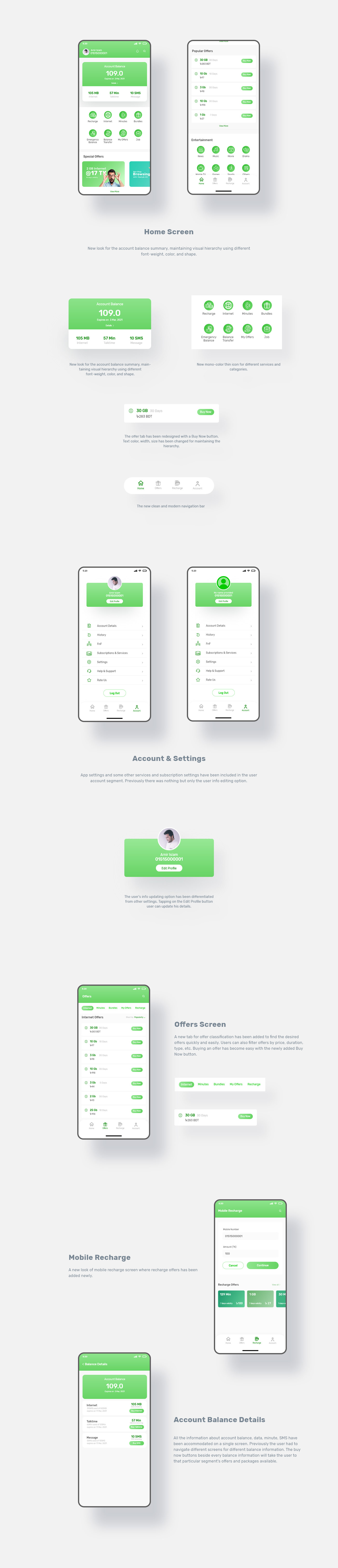 case study of my teletalk app redesign. Total ui and some ux redesign.