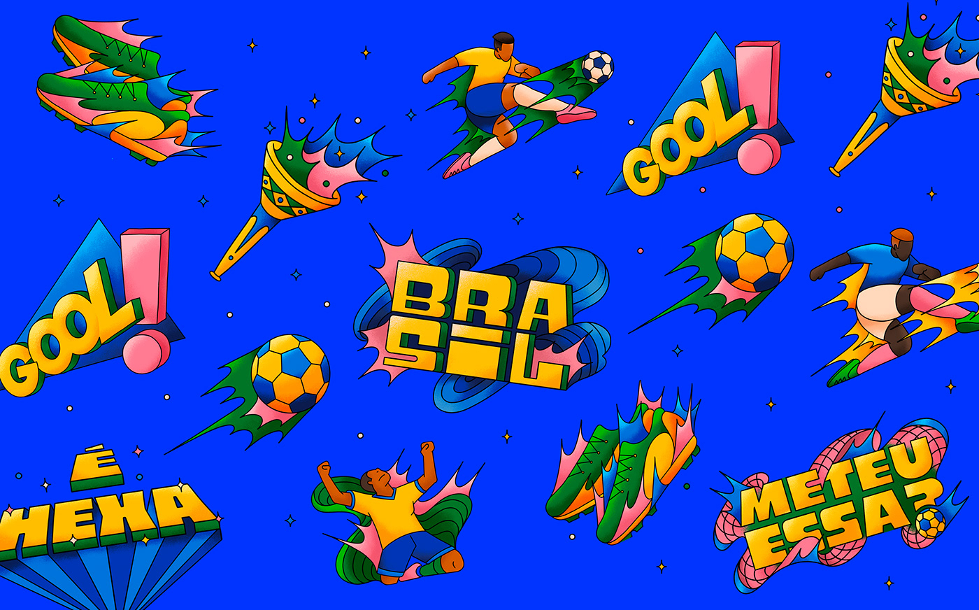 football sports soccer sticker Brazil Latin latinoamerica
