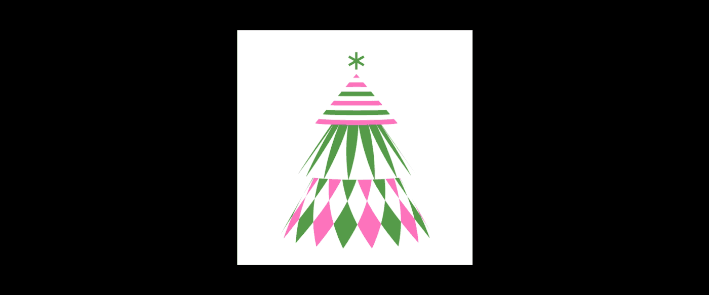 Christmas greetingcard graphic pattern motion design christmaspattern