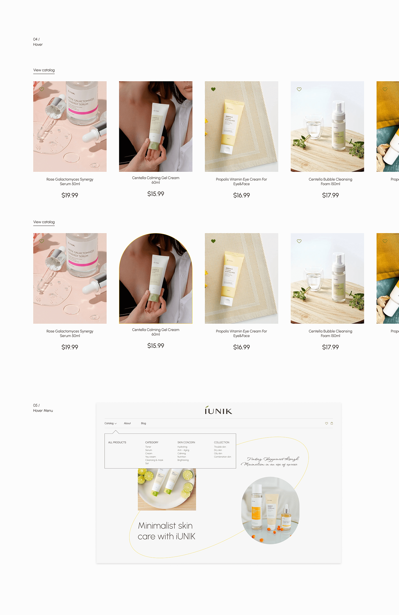beauty cosmetics Ecommerce Figma shop store UI/UX user interface Web Design  Website