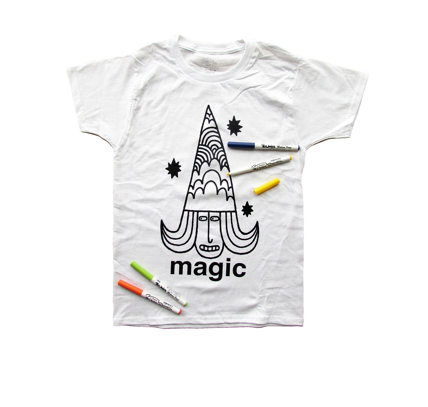 coloring t-shirt design color kids coloringsheets groovy Experience Magic   wizard ink pen apple Fun children