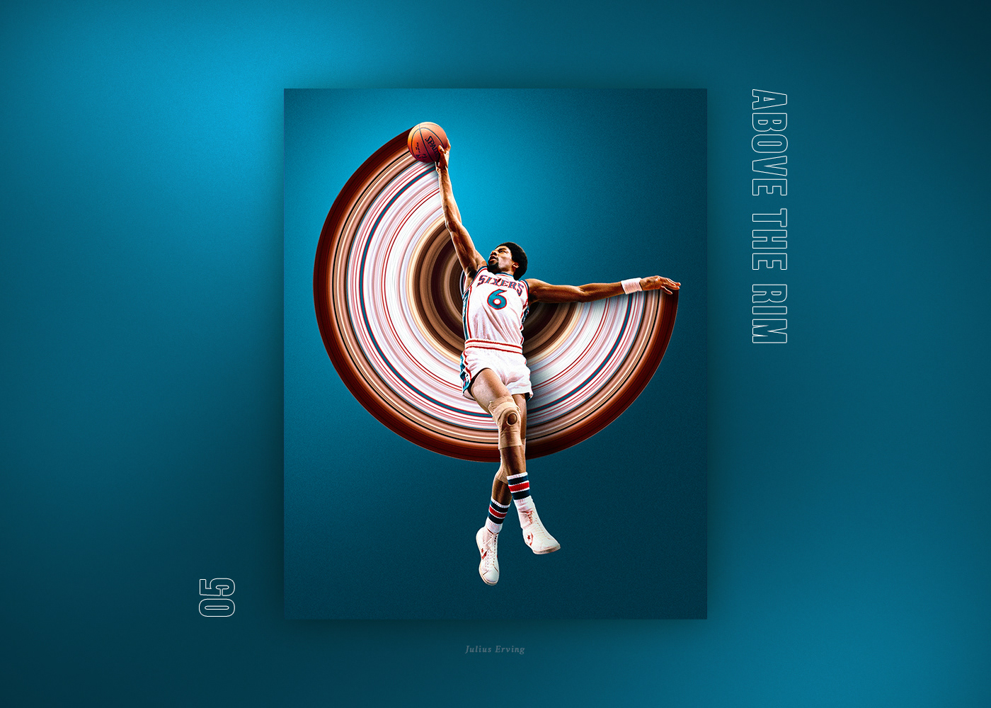 basketball NBA NBA Poster DUNK Poster Design illustrations Pixel stretch photoshop techniques NBA Players NBA Posters 