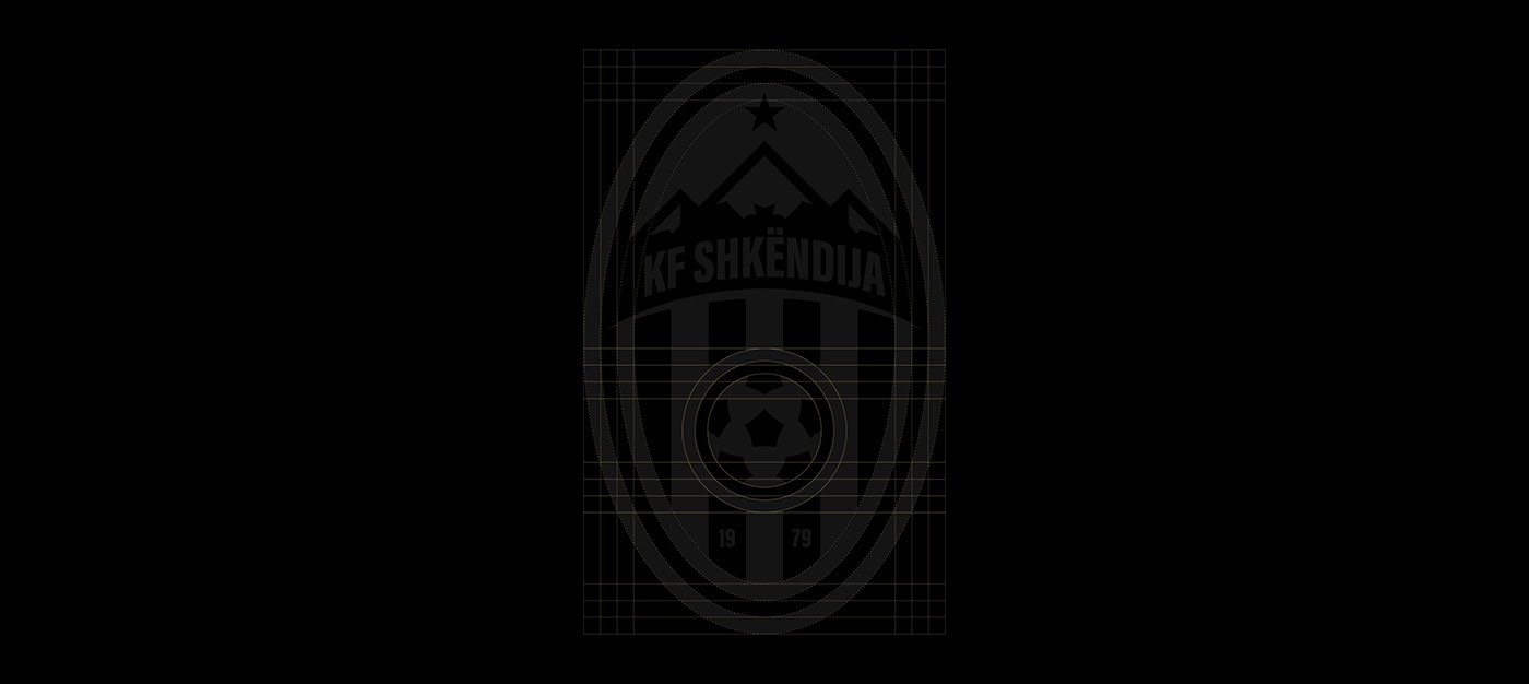 KF Shkëndija shkendija football soccer redesign branding  sports brand identity Design Soccer