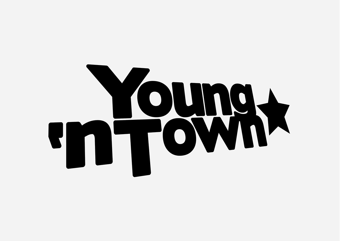 Young 'n Town Cristian Carrara Logotype Graphx Company