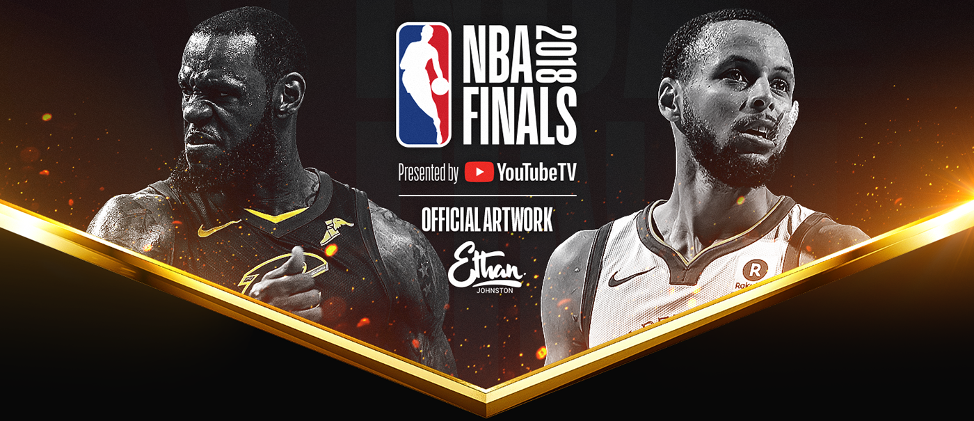 NBA basketball cavaliers warriors LeBron James steph curry Nike Social Media Design kevin durant NBA Finals