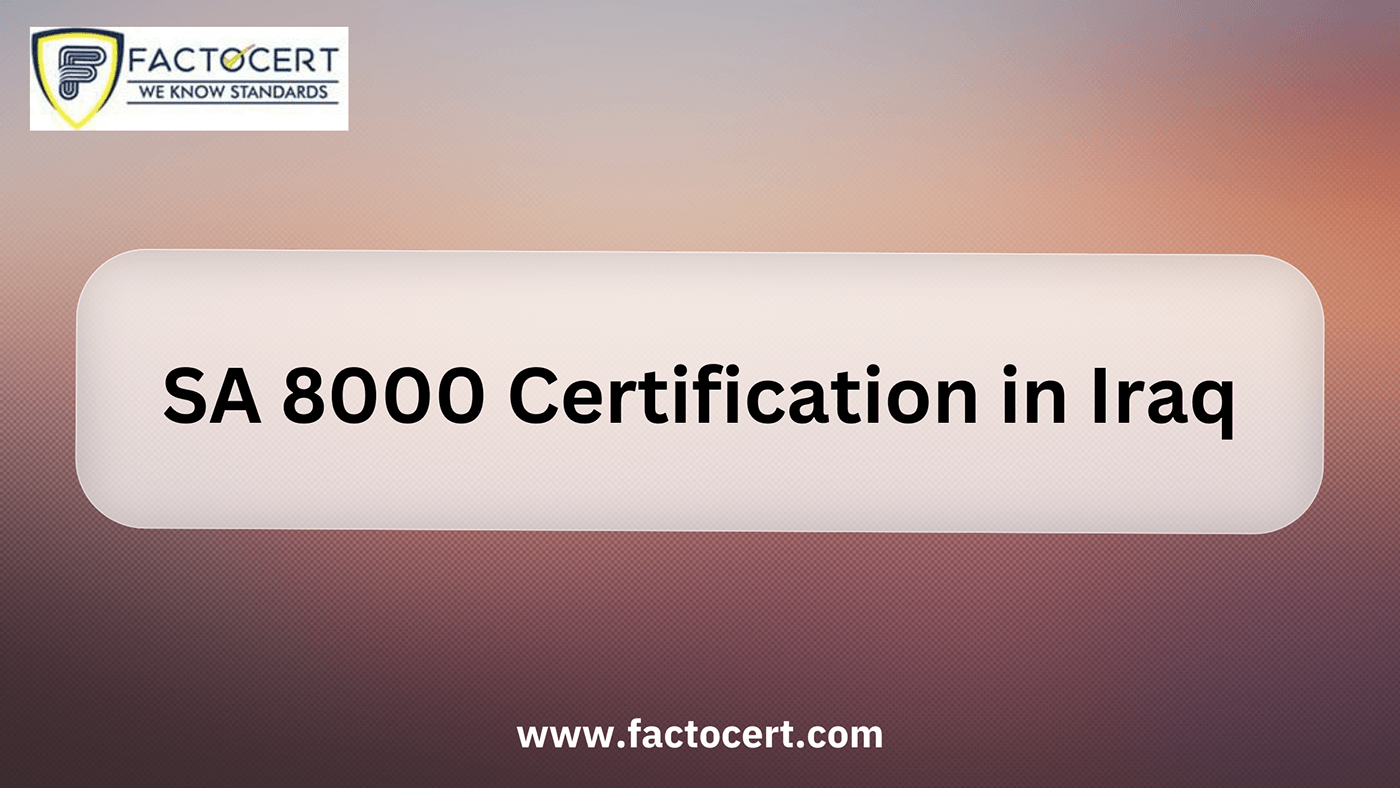 SA 8000 SA 8000 Certification