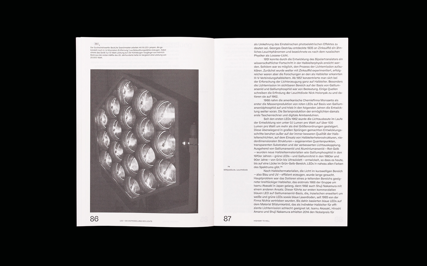 light Light Pollution book design glow artificial light screenprint bitmap bachelor thesis black and white