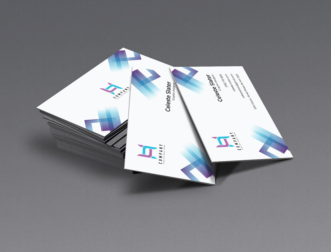 business card Corporate Business Card card design minimalist business card Graphic Designer