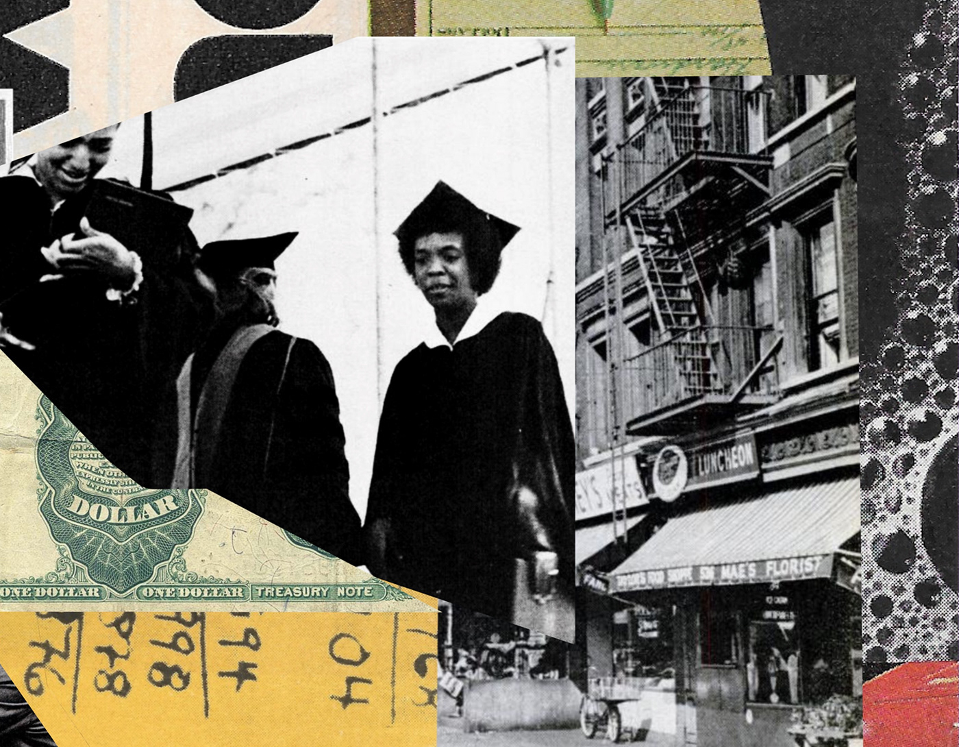 collage Editorial Illustration harvard business review magazine mixed media online print
