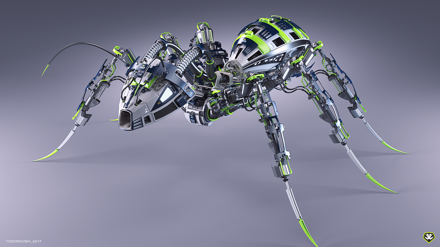 ant ant robot robotic ant Sci Fi