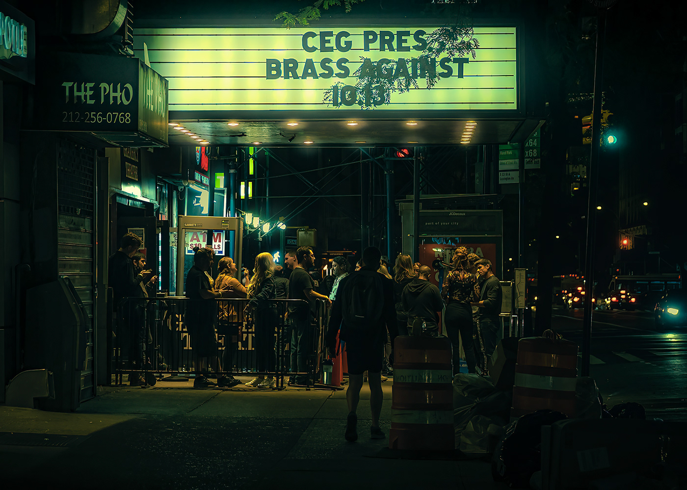 Anthony presley art direction  Cinema creative New York night nyc Photography  Street surreal