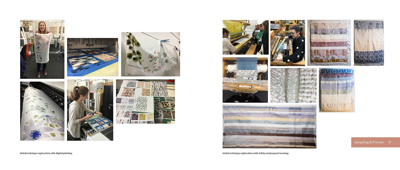 pattern fabric Collaborative SCAD fabricut stroheim Collection fibers design