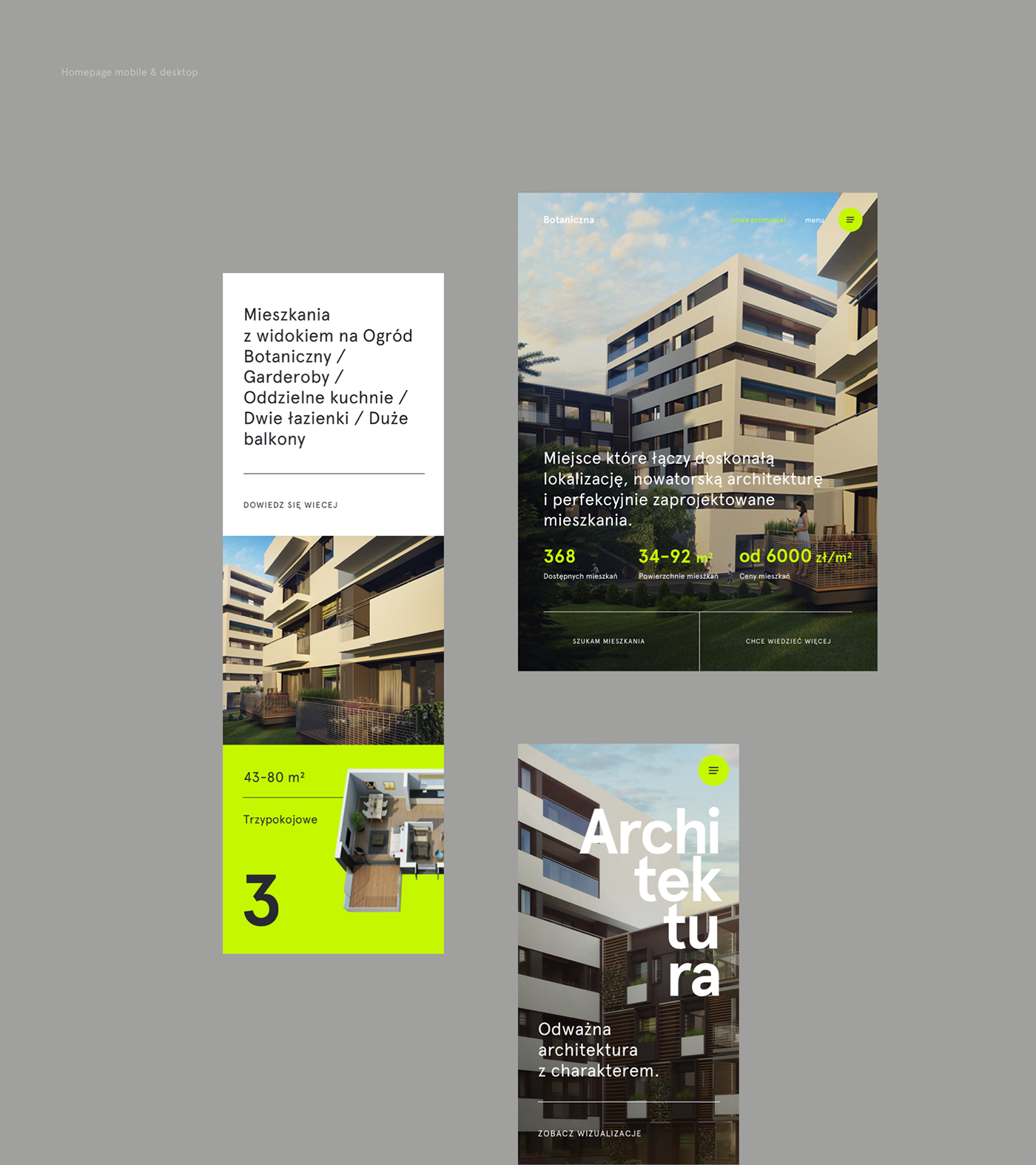 estate simple animations lemon development squares yellow minimalistic brochure apartaments