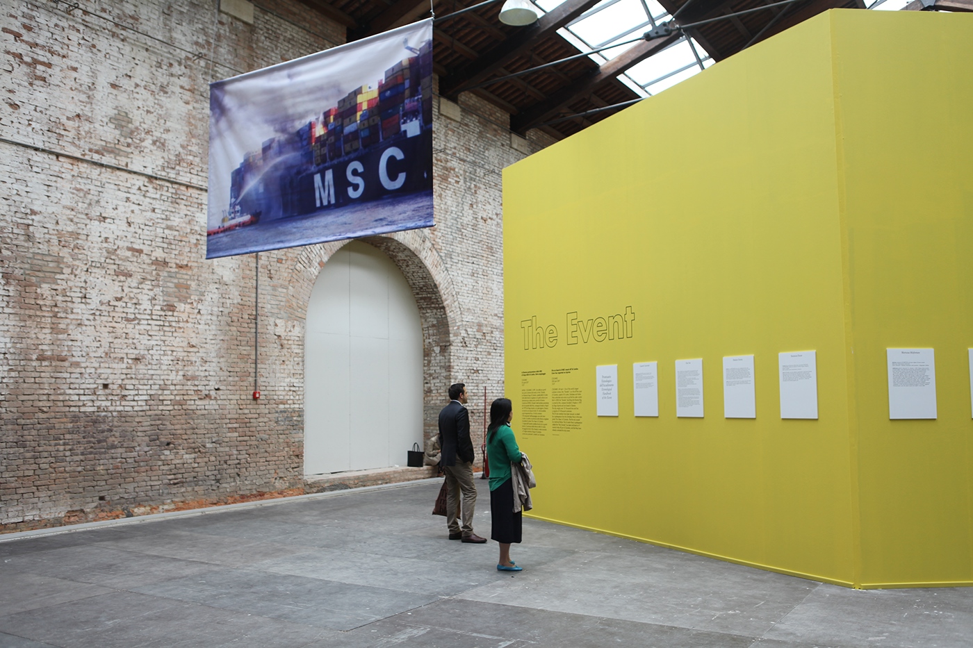 Exhibition  biennal graphic Venice