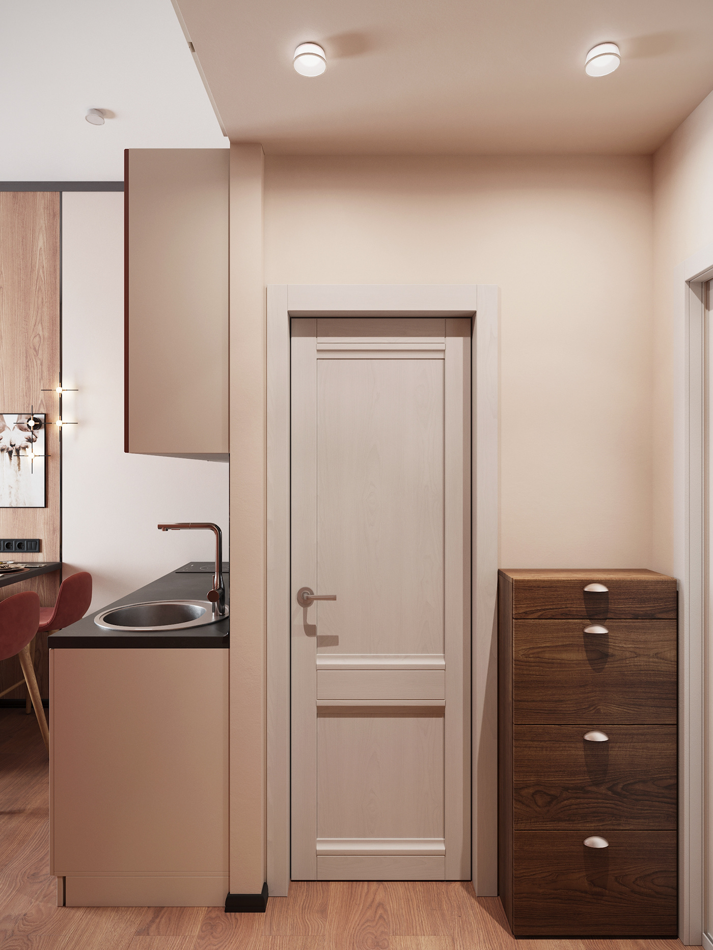 3D 3ds max apartment architecture corona Interior interior design  Render visualization