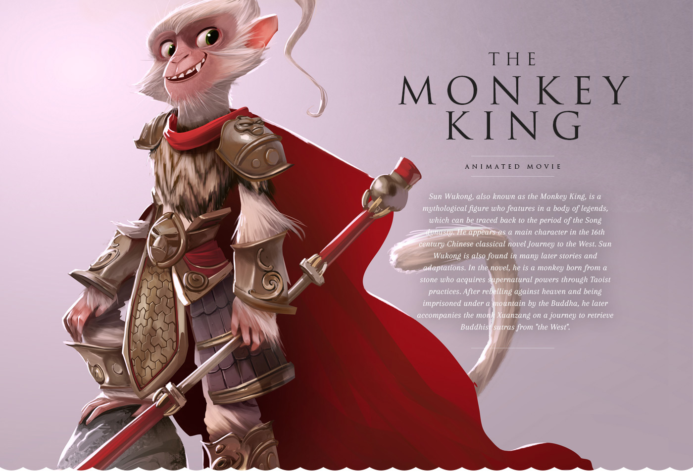 monkey king pig fable animal ILLUSTRATION  Character legend china chinese