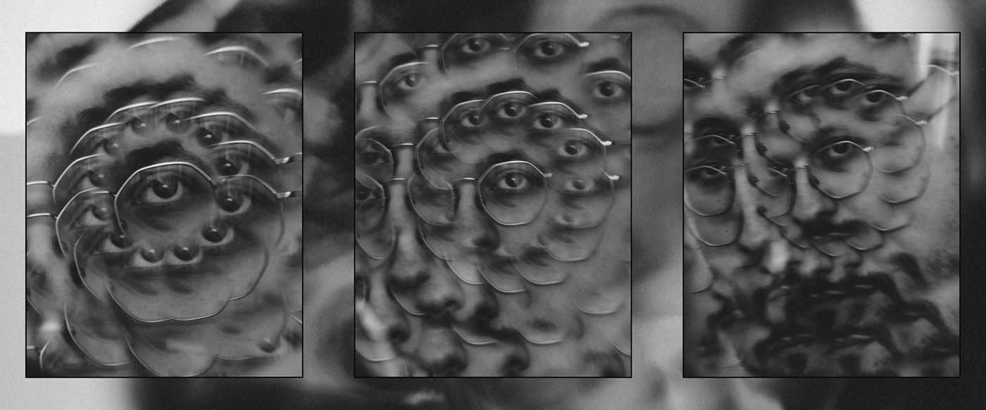 abstract portrait black and white Canon Photography kaleidoscope portrait portrait photography