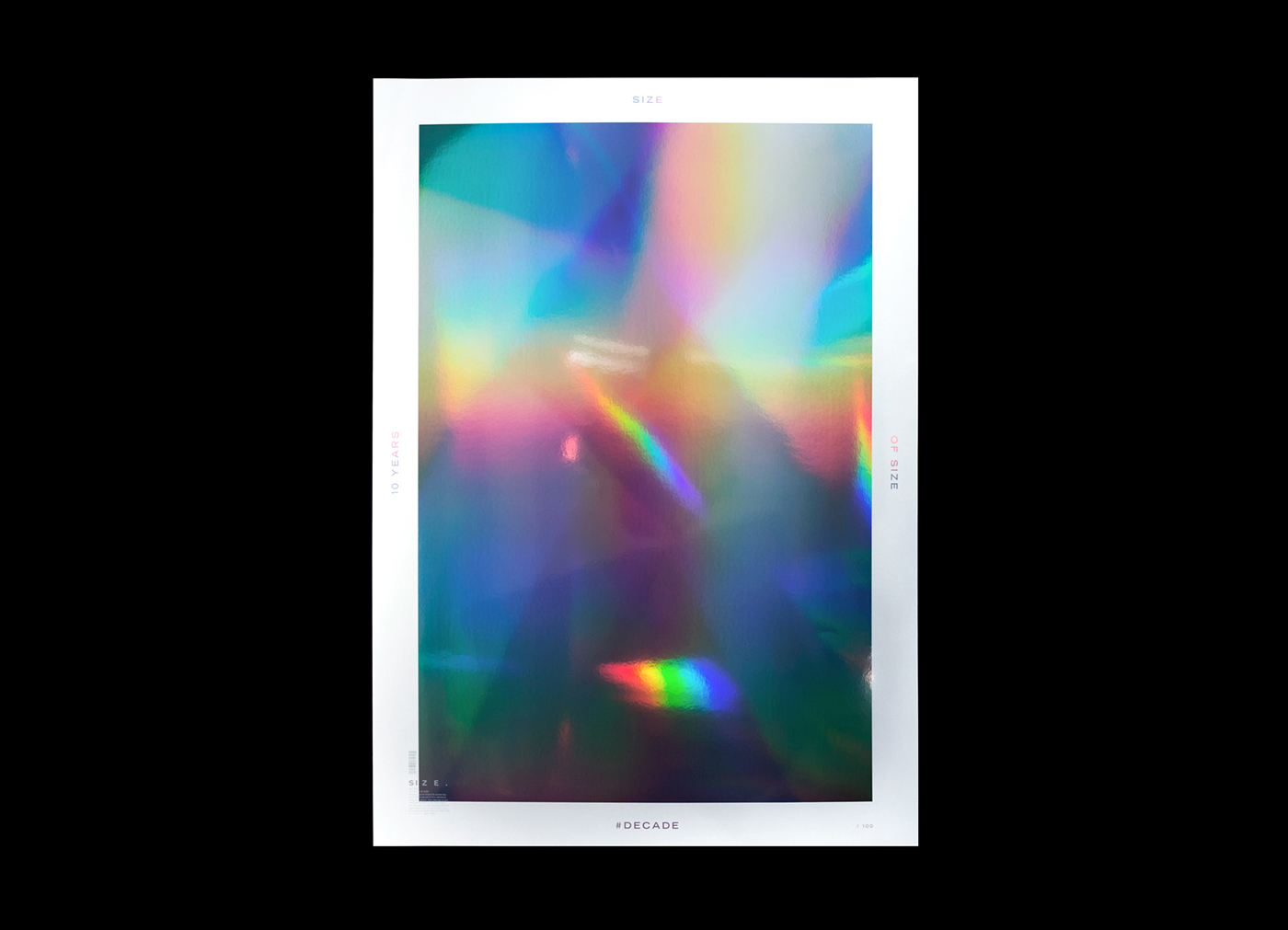 holographic print limited edition