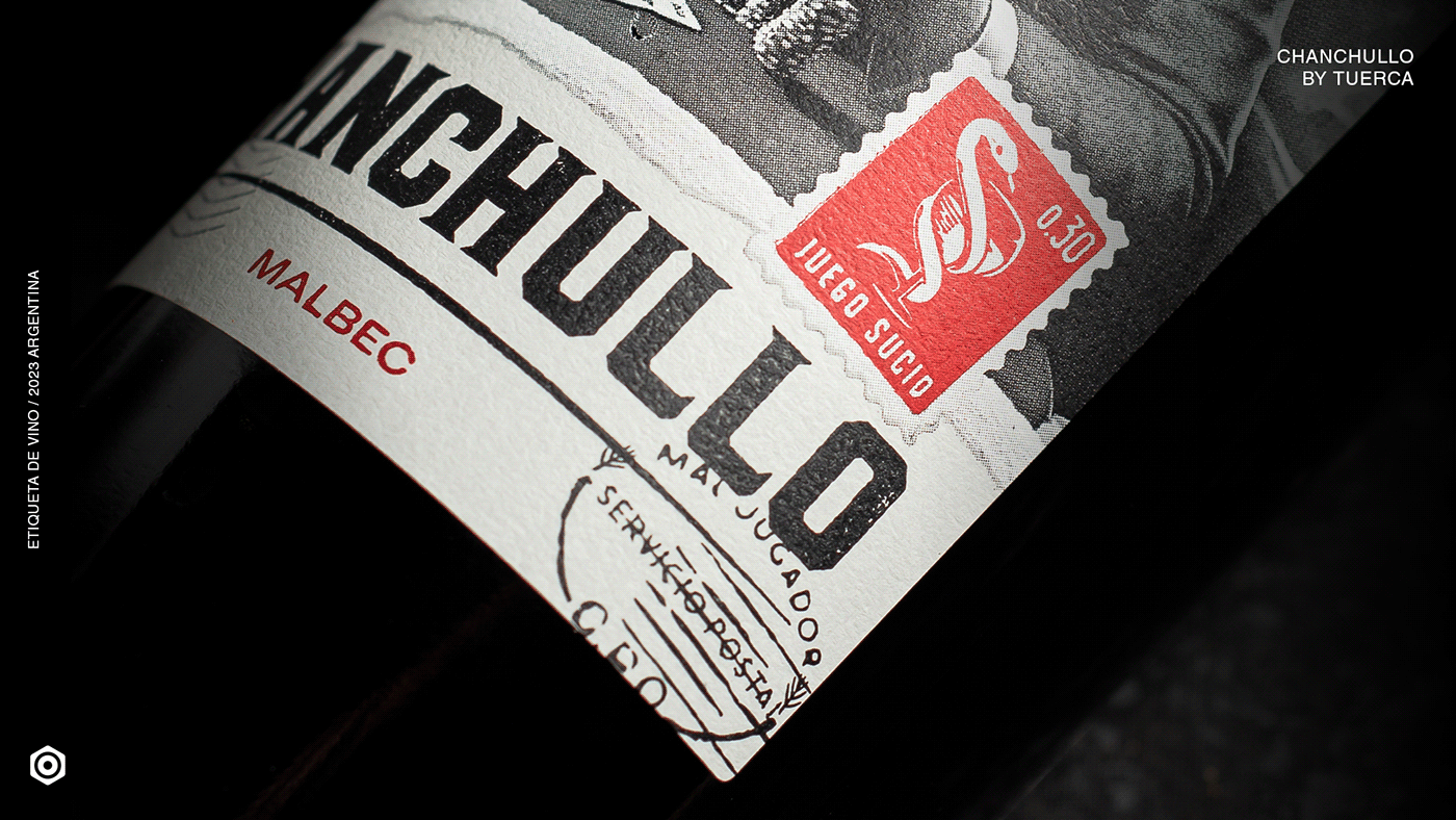 Packaging wine Label design ILLUSTRATION  collage identity brand art spirit