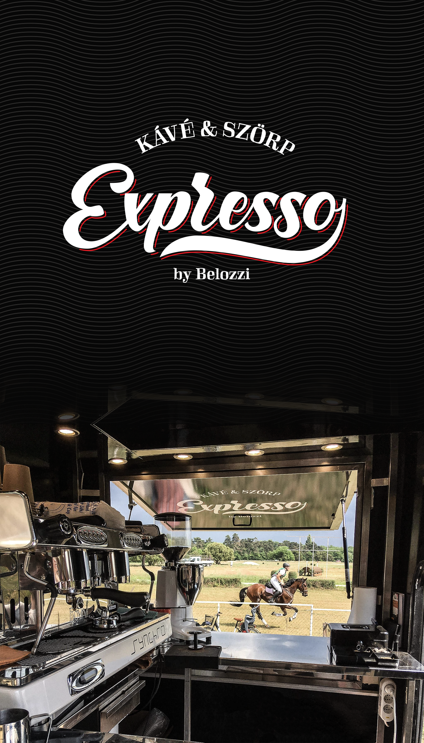 Coffee coffee service  foodtruck expresso Handlettering