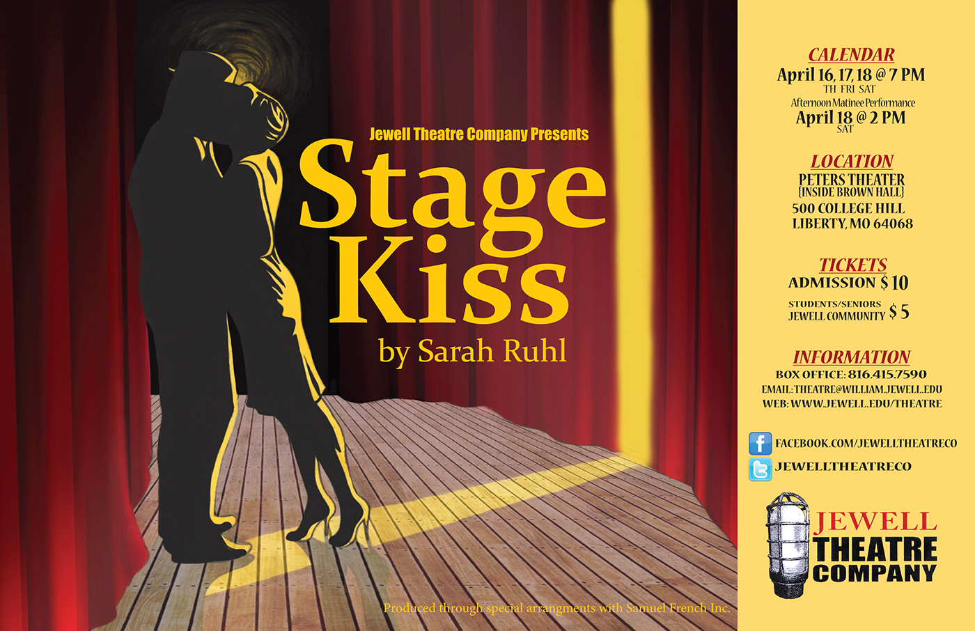 Theatre scenery Stage Kiss