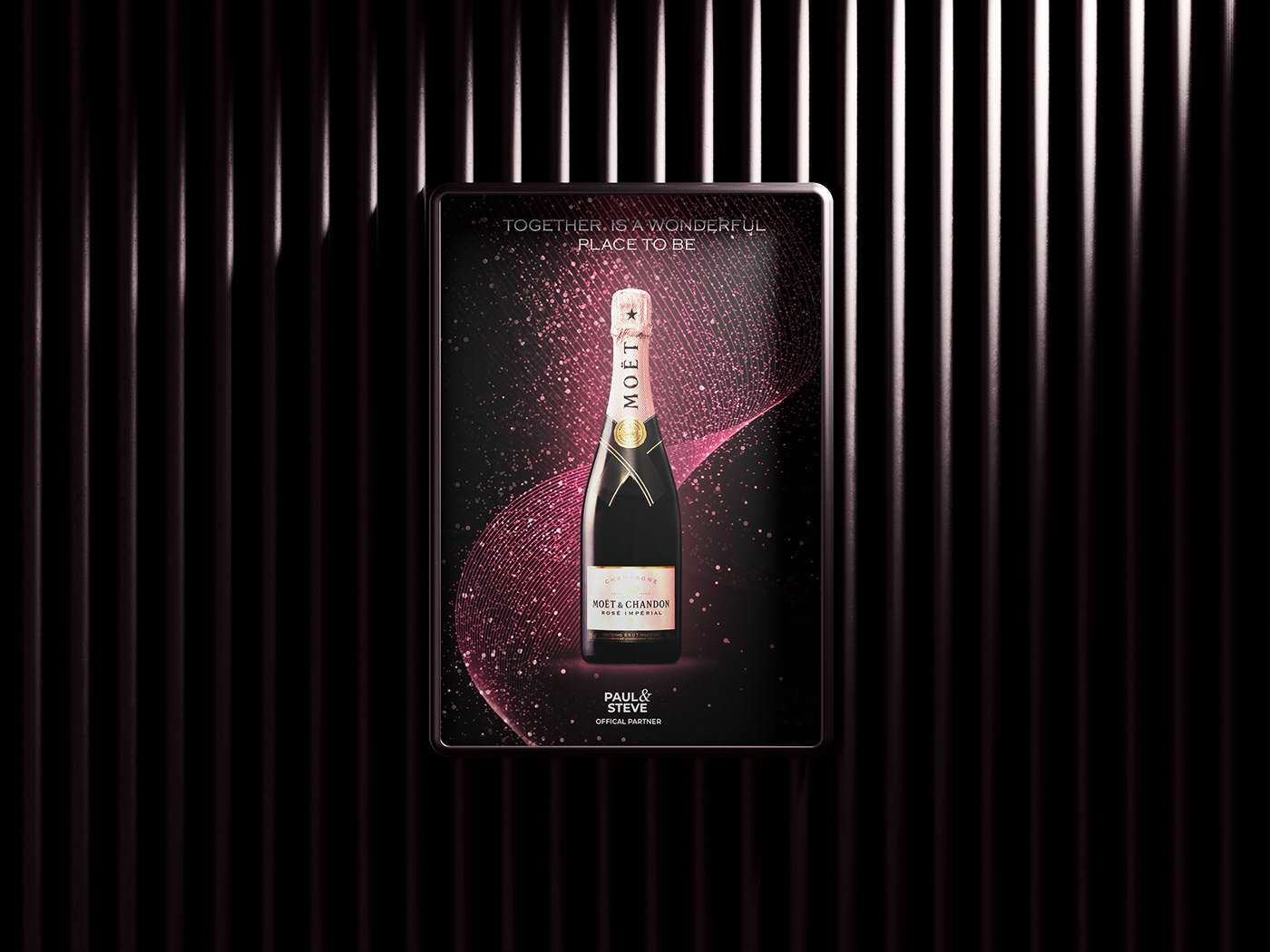 Advertising  bottle Champagne editorial Label moët & chandon poster visual identity wine alcohol