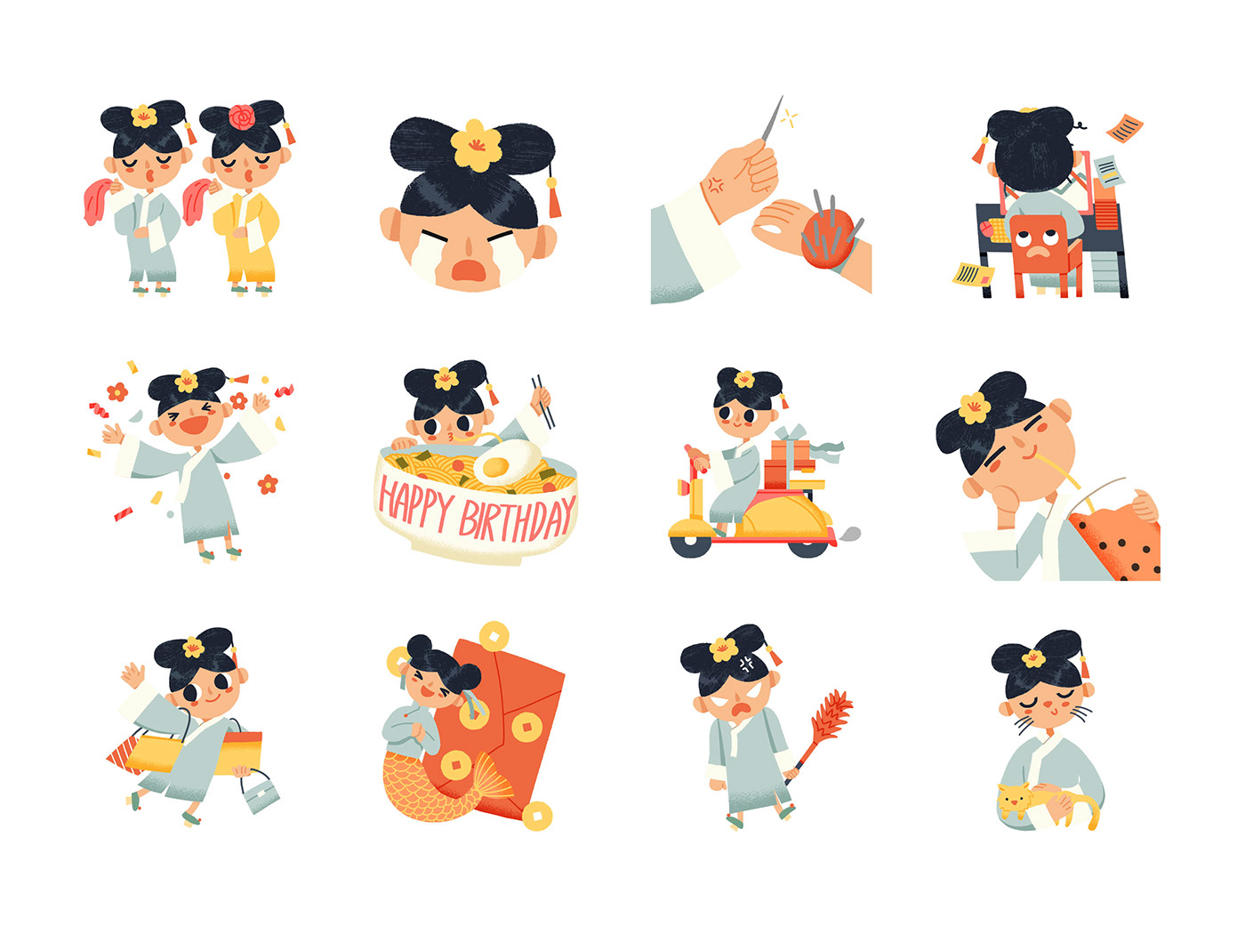 google stickers Princess china Chinese culture busy soap opera status + activities shanghai