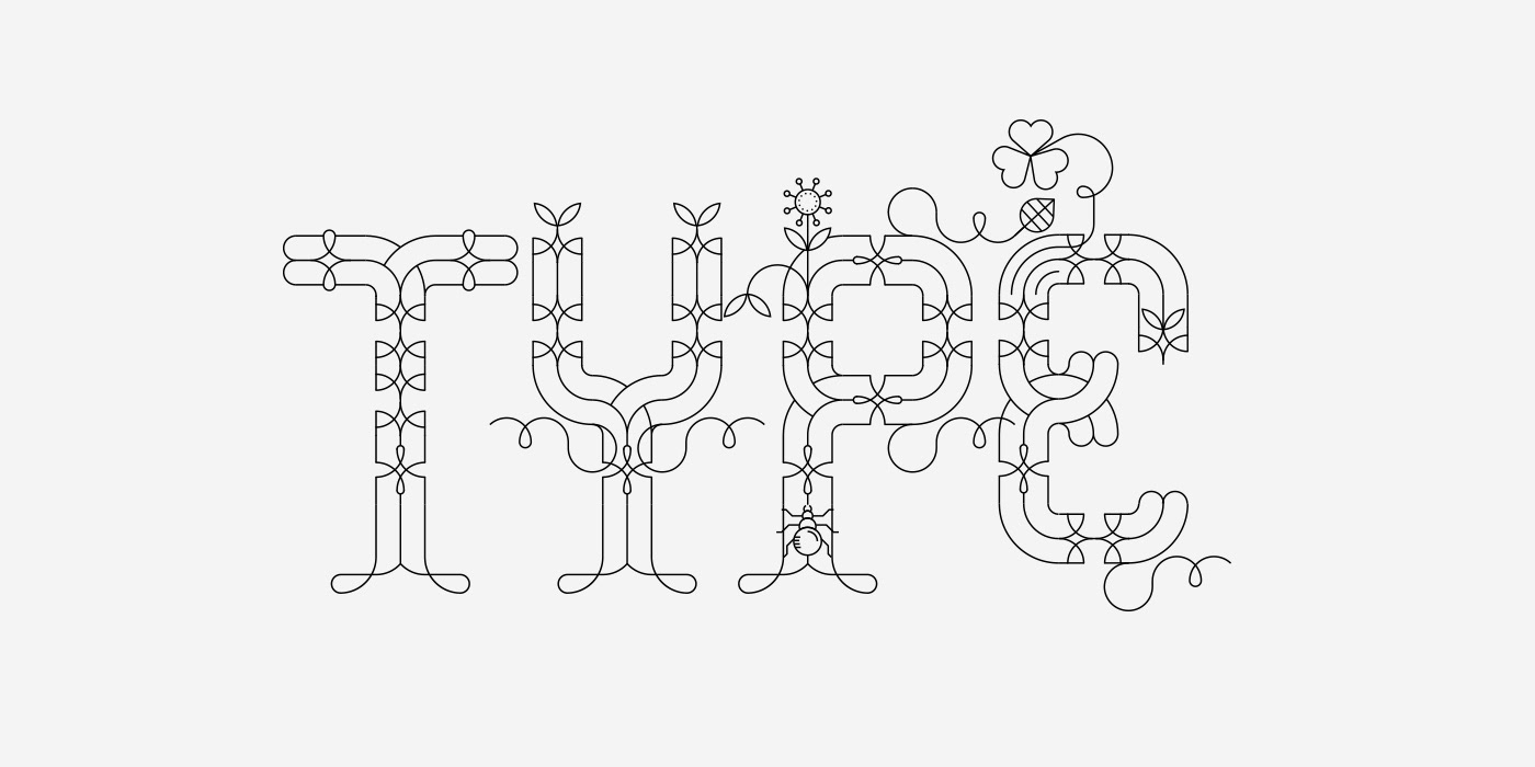 Amuki Rukuyaya dingbat typography   modulartype modular ILLUSTRATION  animation  experimental Nature