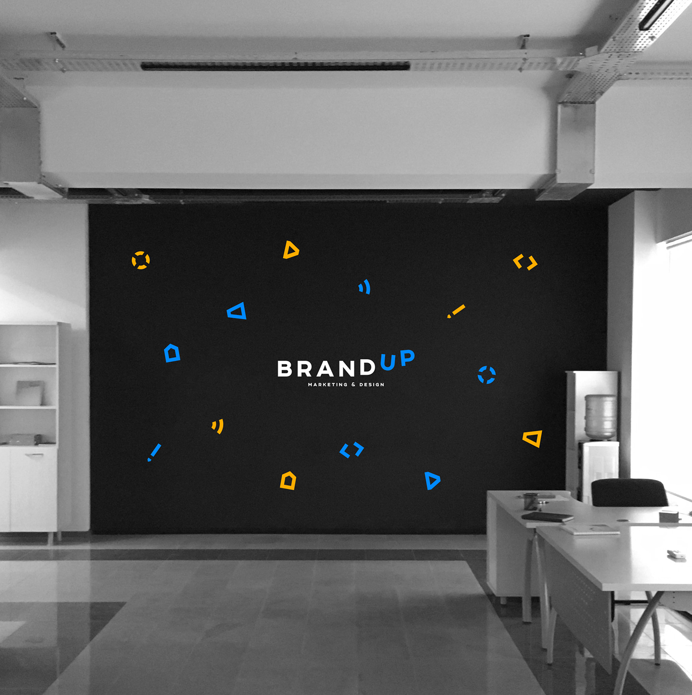 logo brandup brand rebranding up design identity