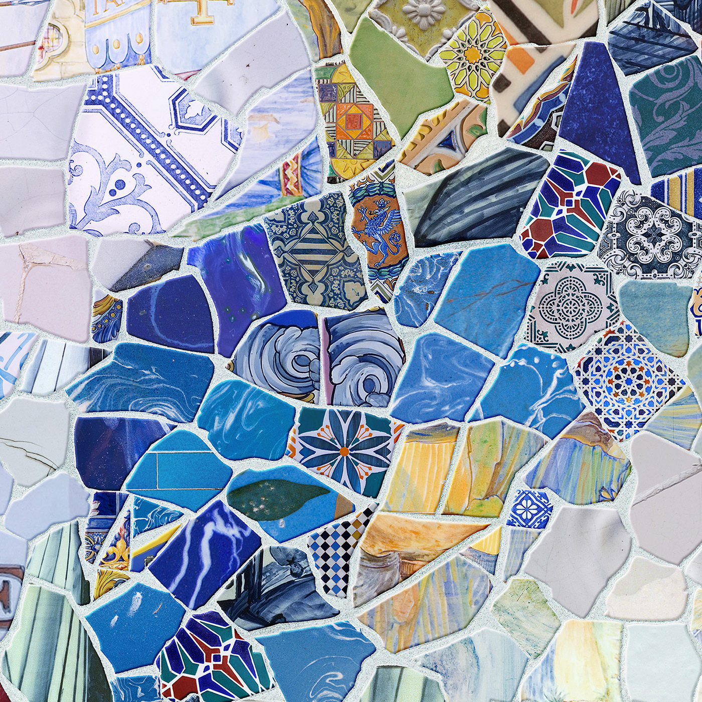 mosaic photomosaic trencadis FC Barcelona computer graphics sports football soccer athlete champion visual design pattern ceramics  Jigsaw puzzle