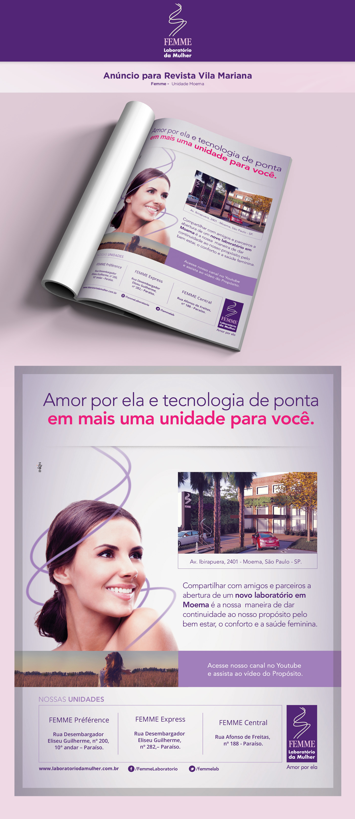 design femme magazine ads
