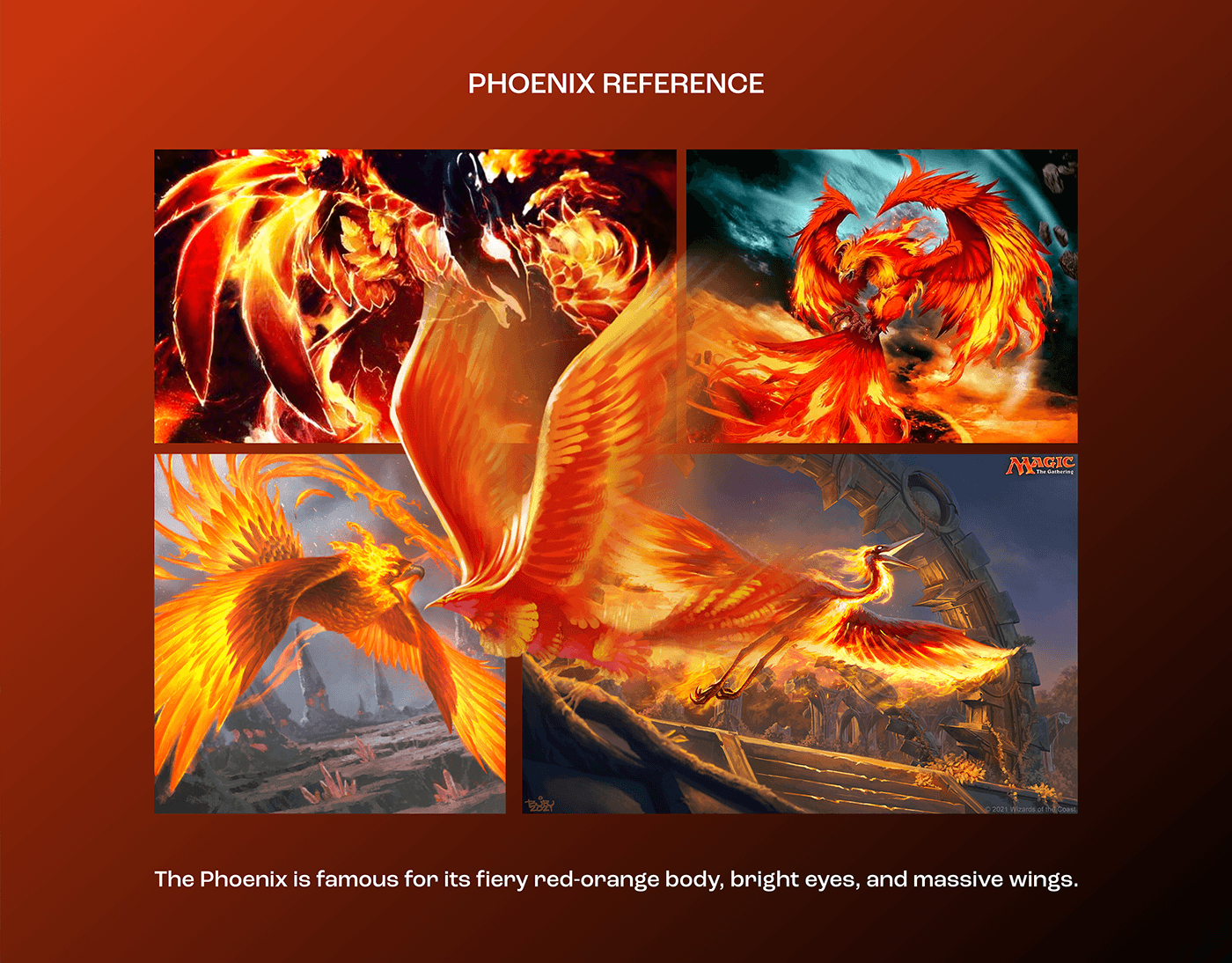 ILLUSTRATION  Digital Art  artwork design Procreate Character design  Phoenix graphic design  mythical