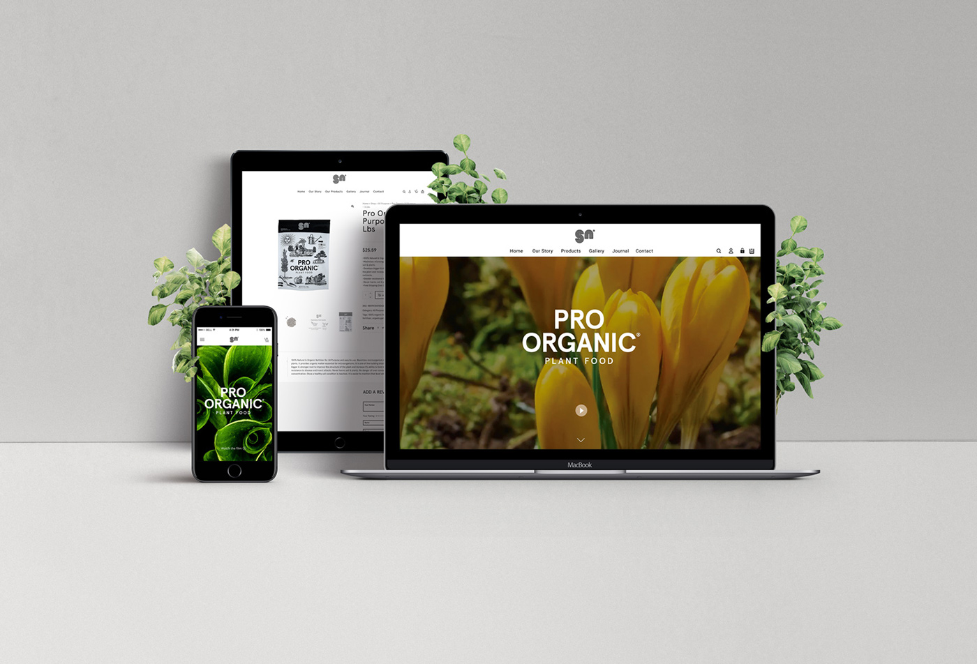 Ecommerce online store organic portfolio minimal natural Website Web Design  Retail mobile