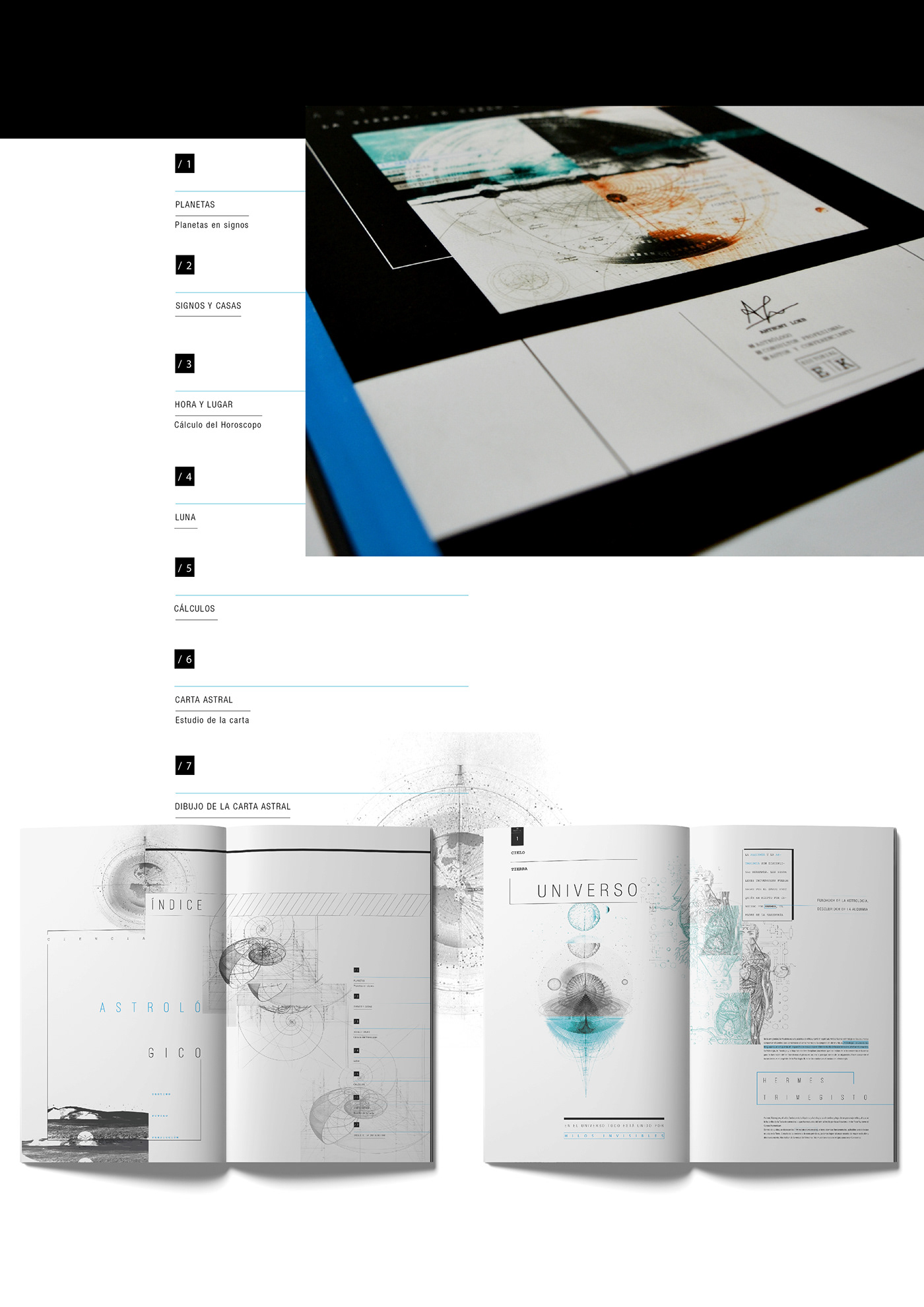 diseño gráfico Diseño editorial pujol astrologia manual tipografia design edition