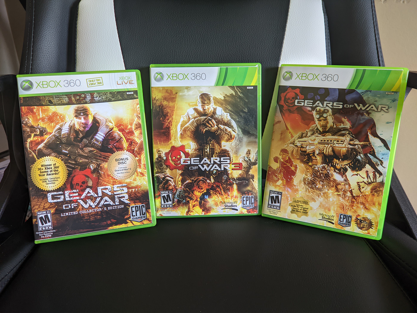 Boxart Epic Games Game Cover Gaming Gears of War Microsoft xbox XBOX 360