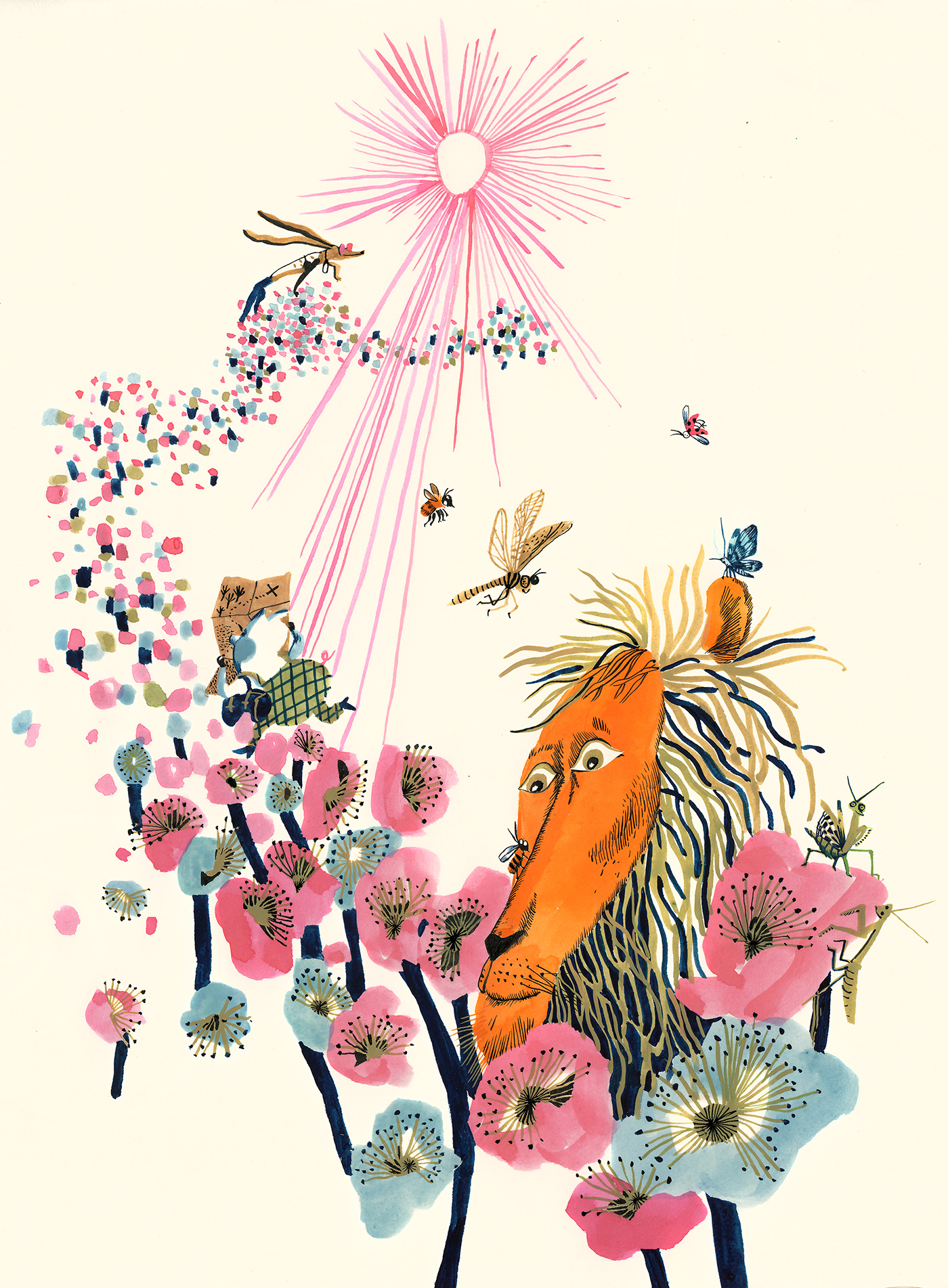children's book Picture book hand drawn contemporary illustration Swedish literature Illustrated book