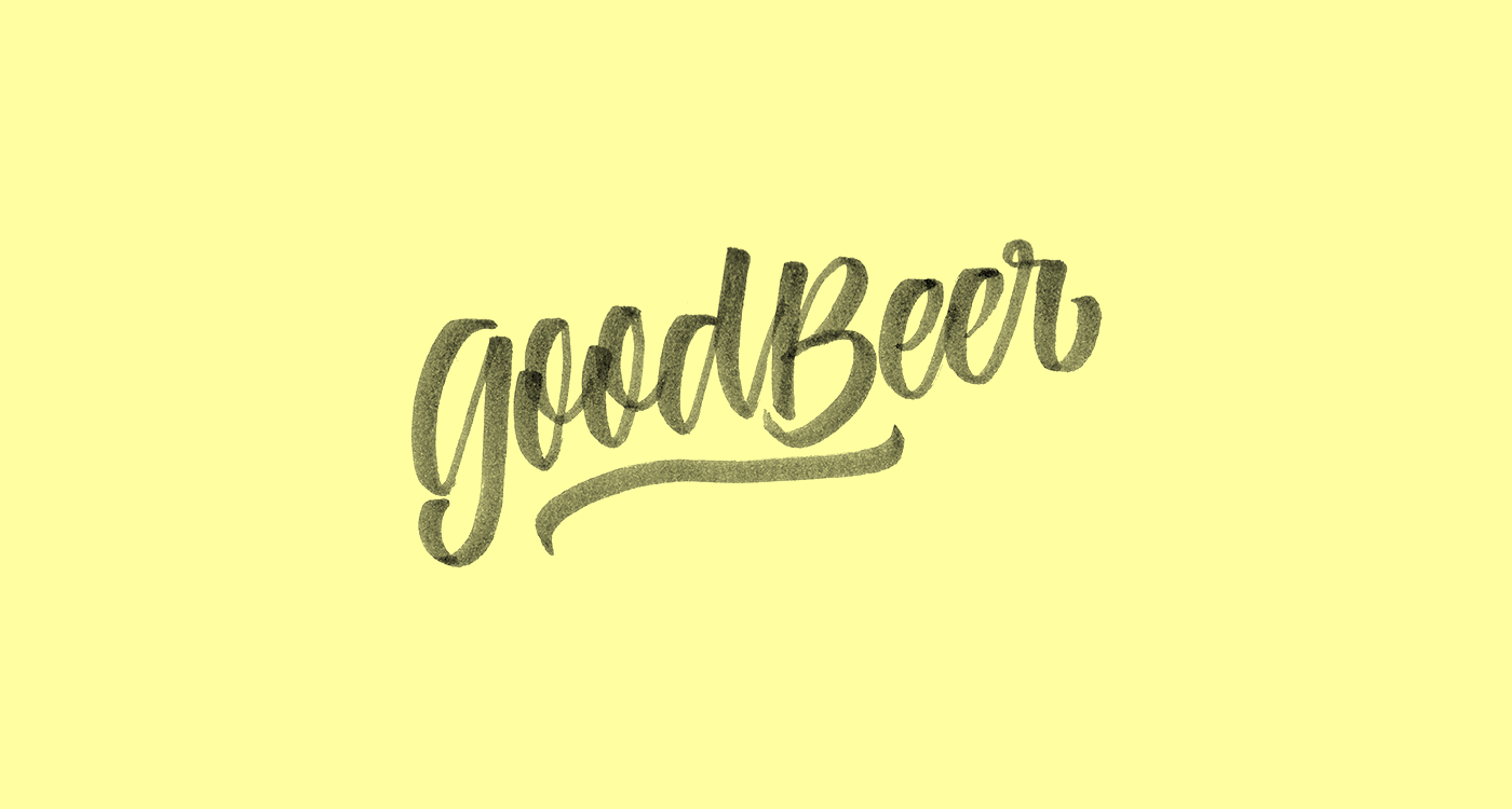 branding  brewery beer Logo Design yellow goodbeer4all brandingdesign