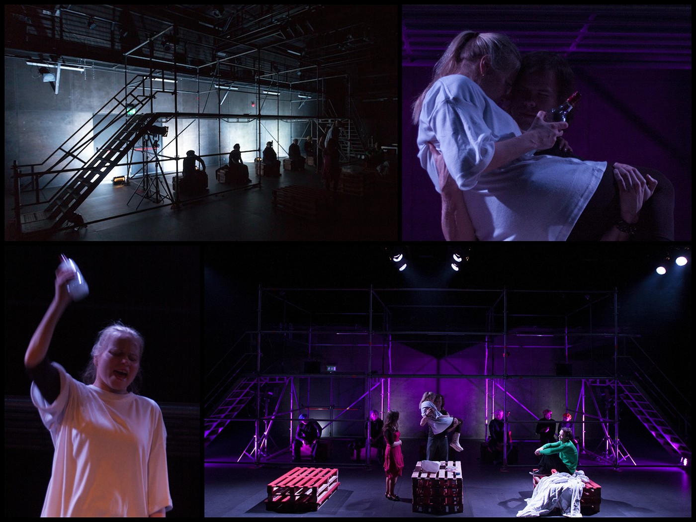 Theatre blind Visually impaired Performance Estonia Tallinn Documentary  Performing Arts 