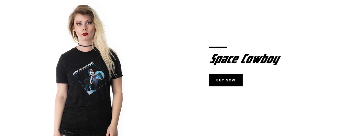 apparel campaign social media Atomic Astronaut streetwear clothes Web Design  Storefront photoshoot
